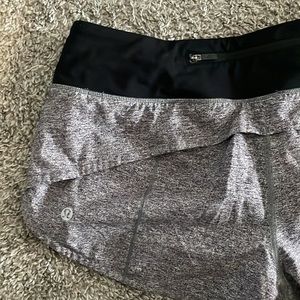 Lululemon running short with inner lining